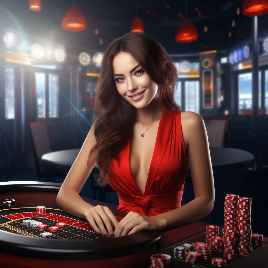 Antarmuka taruhan Pretty Gaming dengan dealer langsung dan opsi taruhan real-time